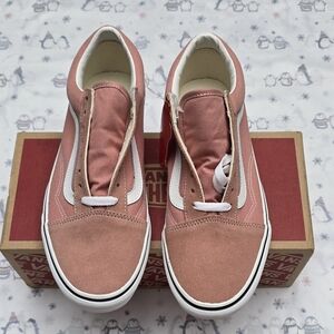 VANS Old Skool Mahogany Rose Sneaker.Low-top Skate Shoes VNOA38G11UL Men Size 8